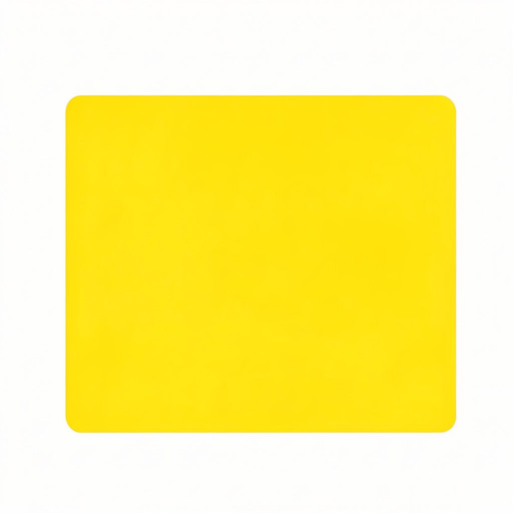 Flat vector illustration of a presentation slide layout with title bar, body copy, and a simple chart graphic in soft yellow and charcoal tones.